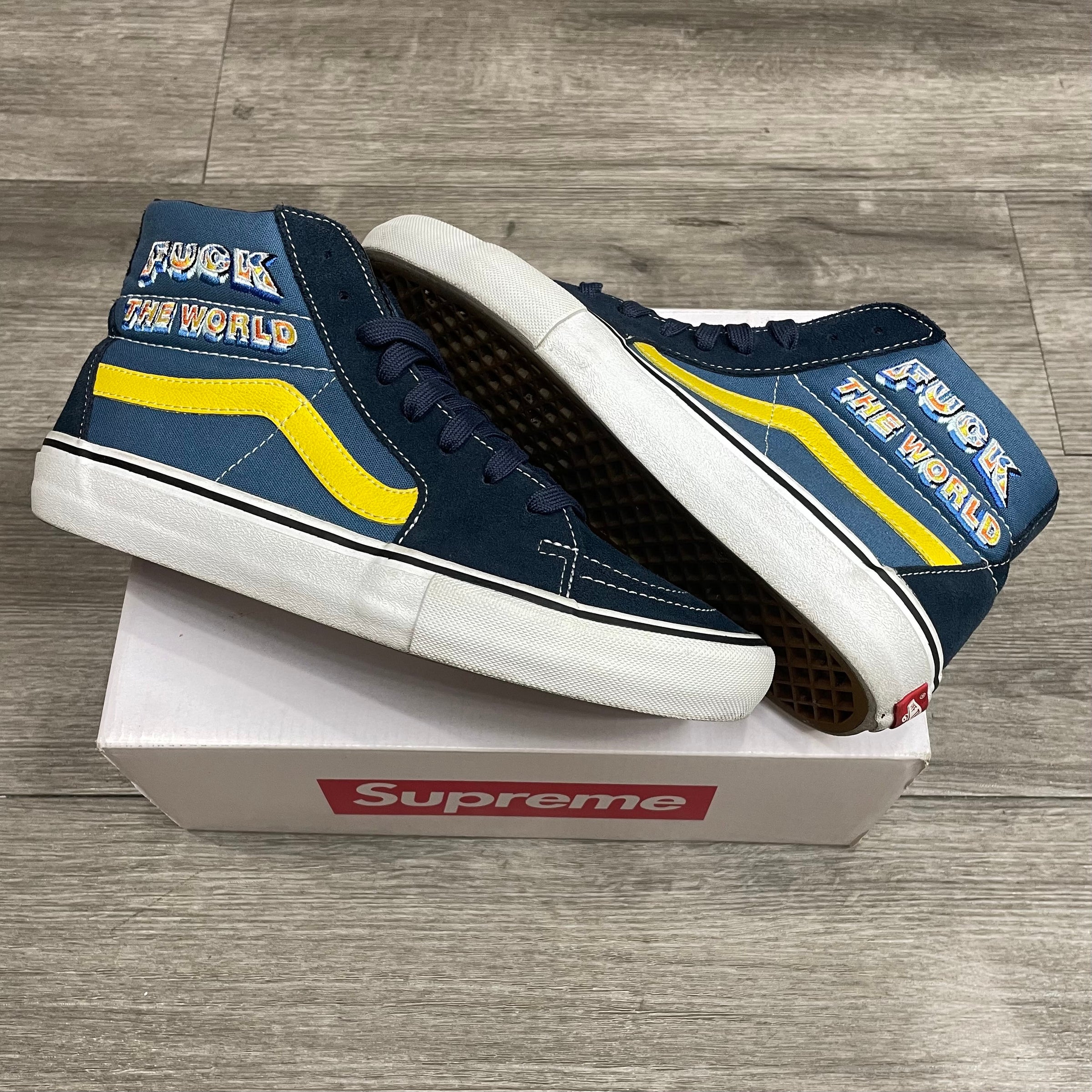 Supreme Vans Sk8-Hi FTW Size 8 $80 | Archived SF