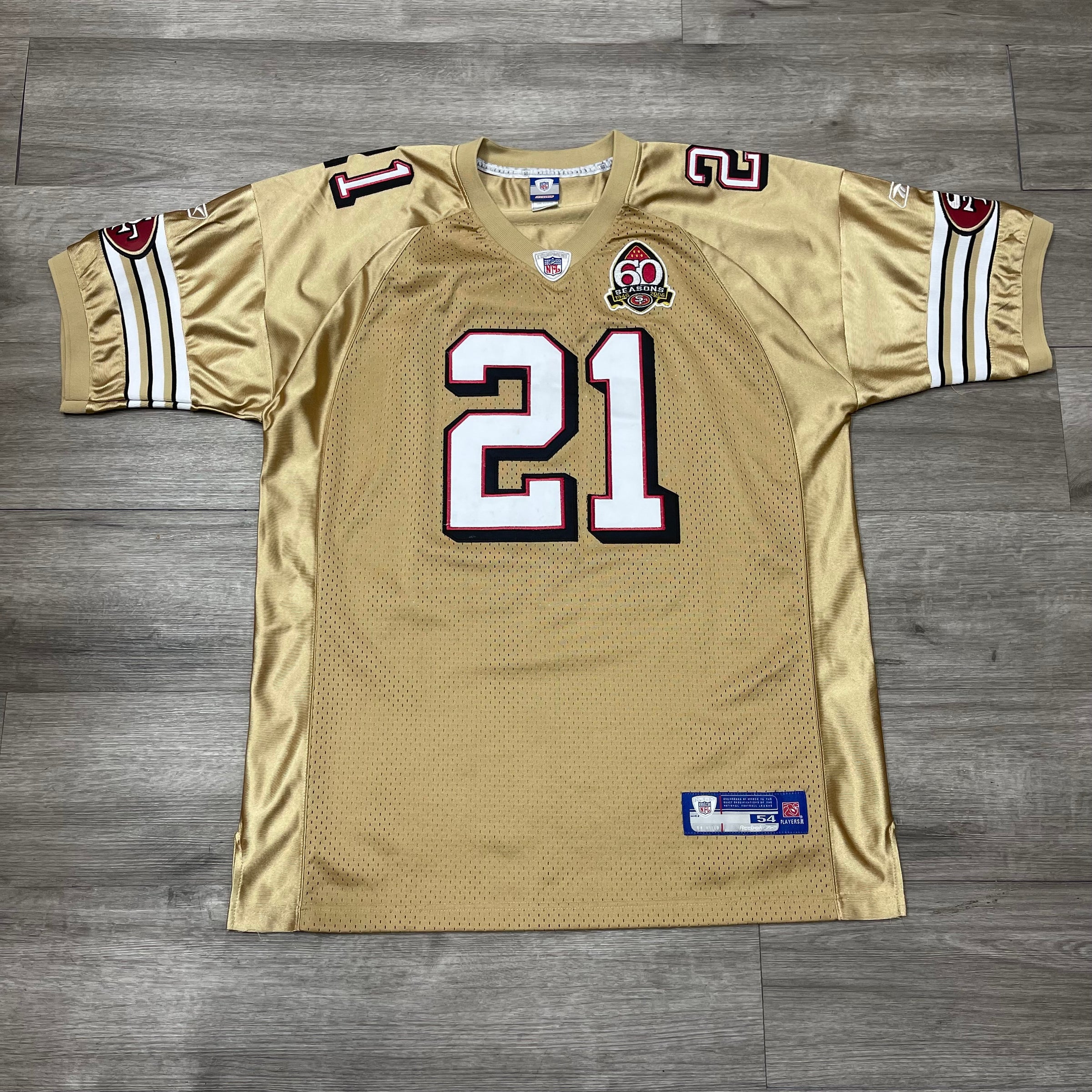 Frank Gore San Francisco 49ers Reebok Authentic 60th Anniversary