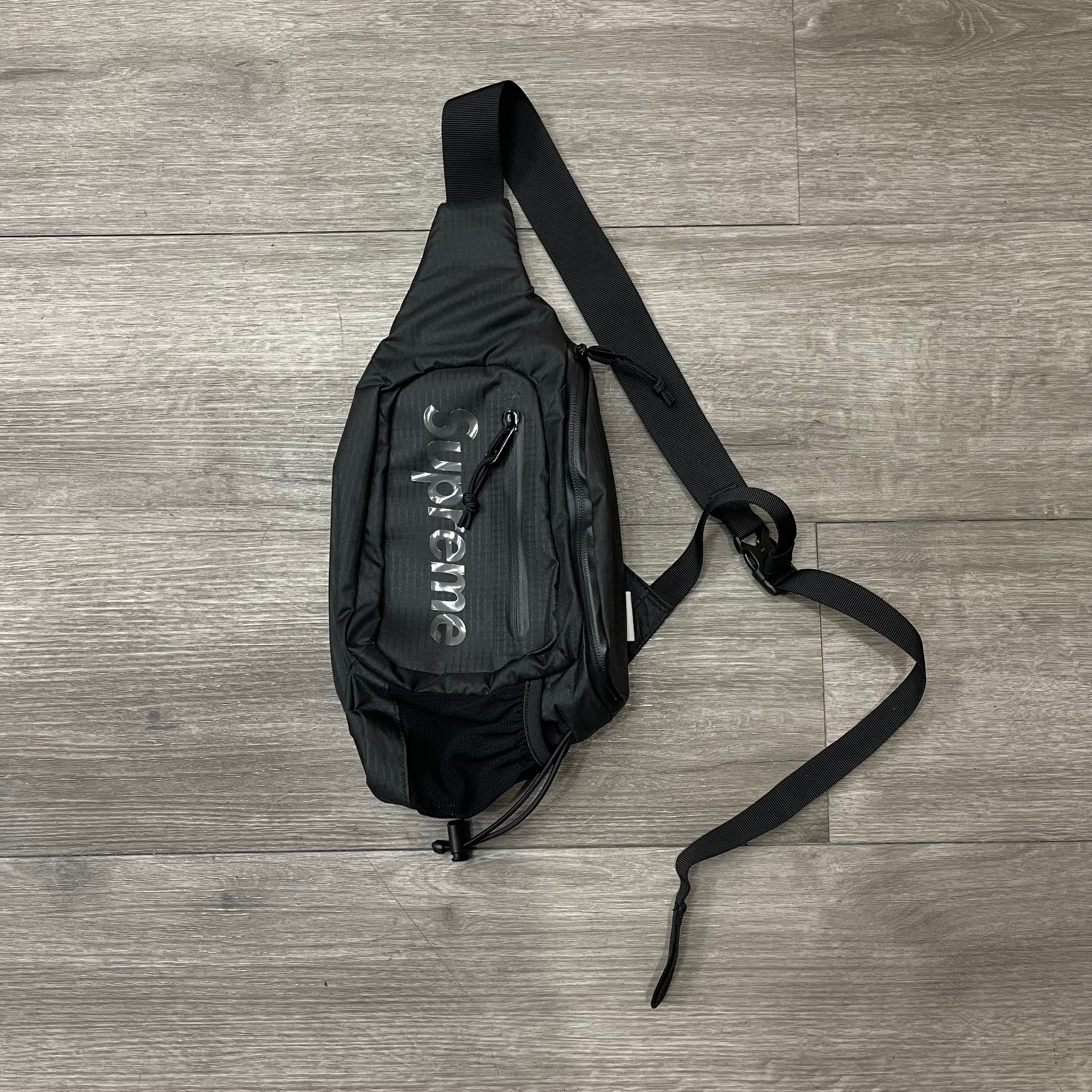 Supreme Sling Bag SS21 Black $90 | Archived SF Supreme Sling Bag SS21 Black $90 | Archived SF