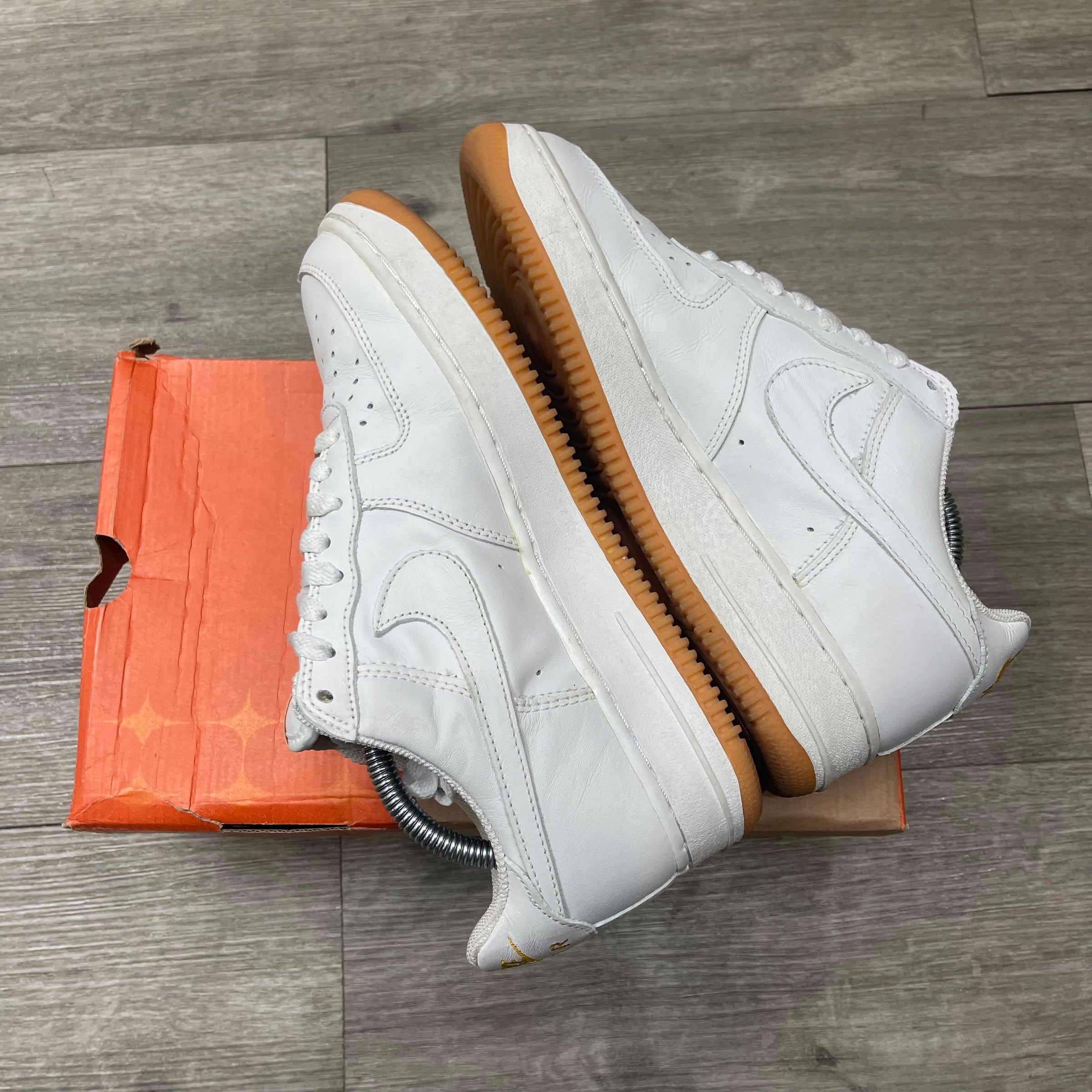 Nike Air Force 1 (2003) White/Canyon Gold Size 8.5 $80 | Archived SF