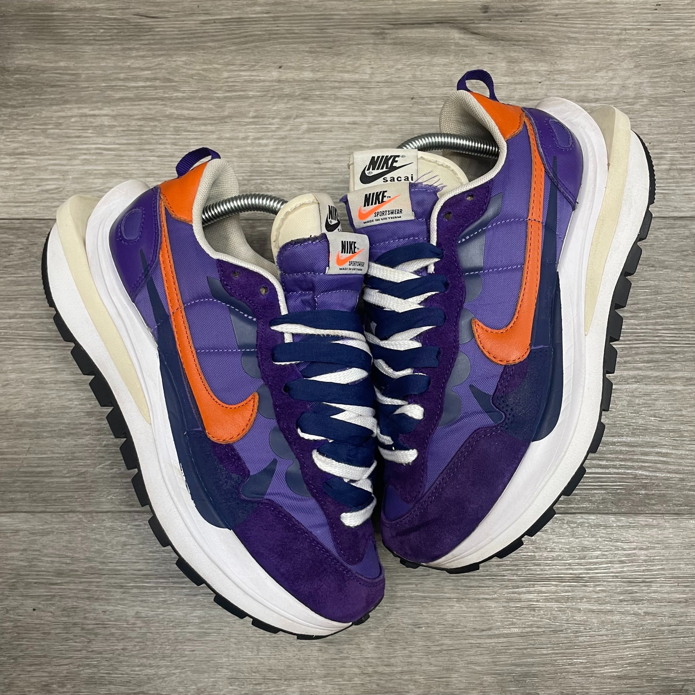Nike Sacai VaporWaffle Dark Iris Size 6.5 Men's / 8 Women's $40