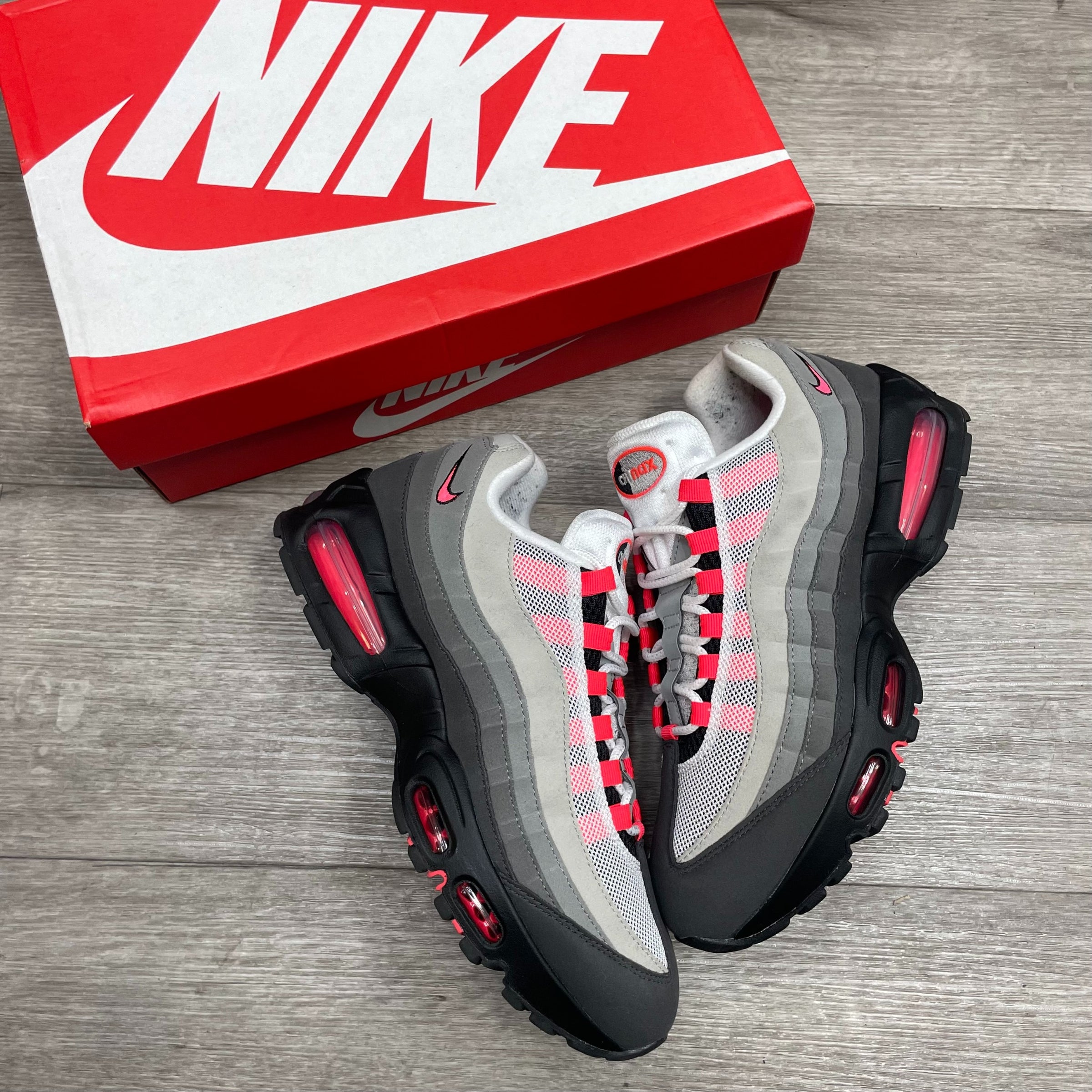 Nike Air Max 95 Big Bubble Solar Red 2.0 (2025) Size 9 $150 