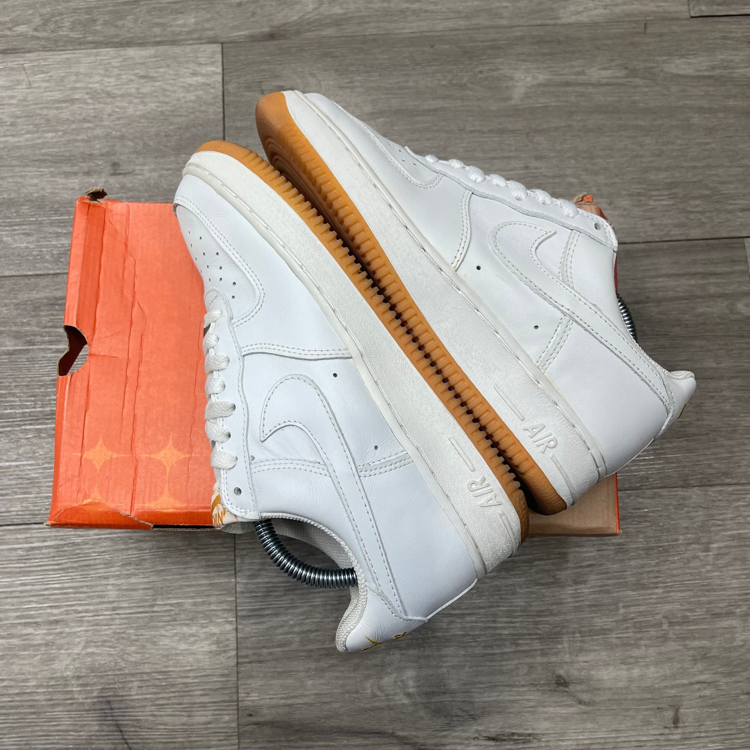 Nike Air Force 1 (2003) White/Canyon Gold Size 8.5 $80 | Archived SF