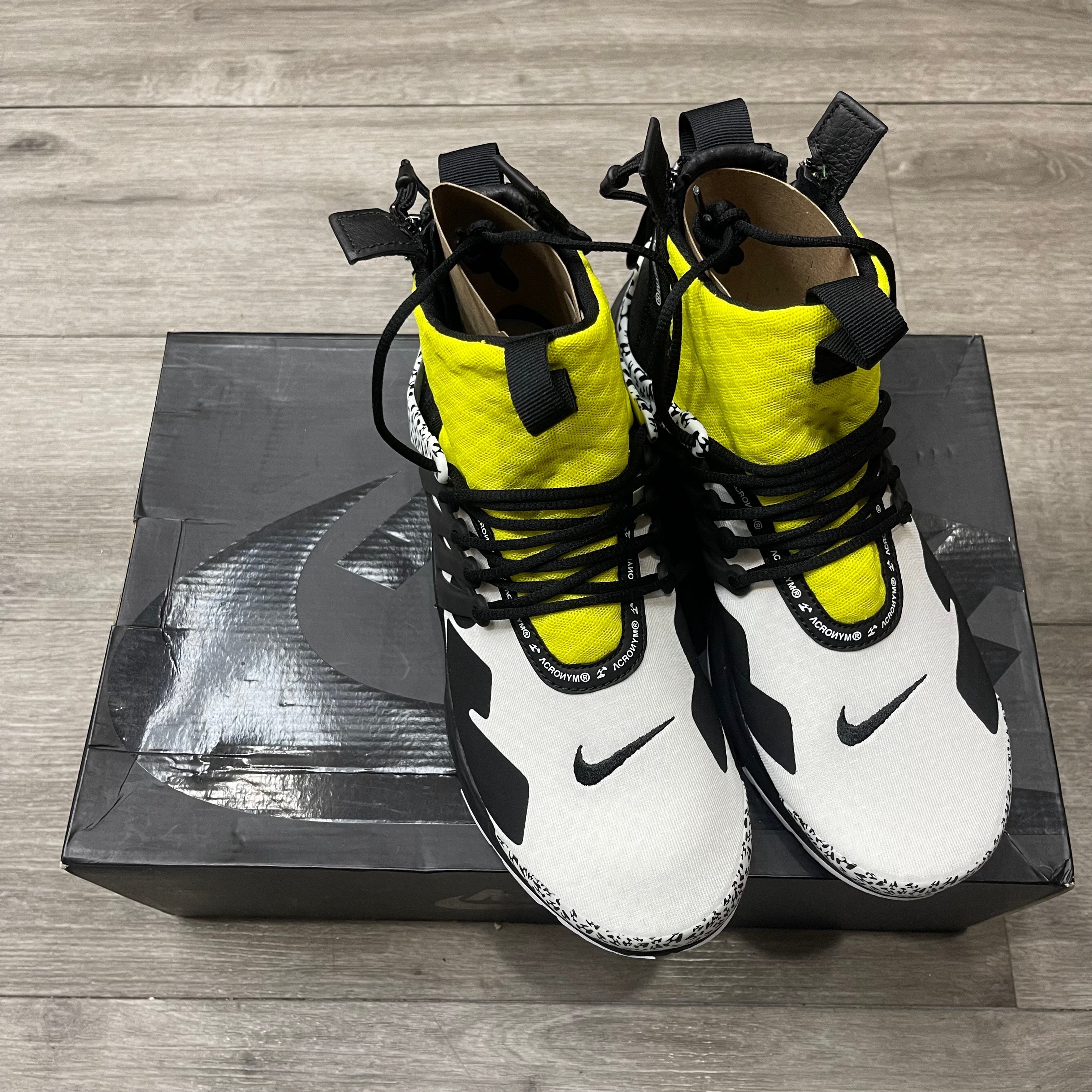 nike air presto dynamic yellow