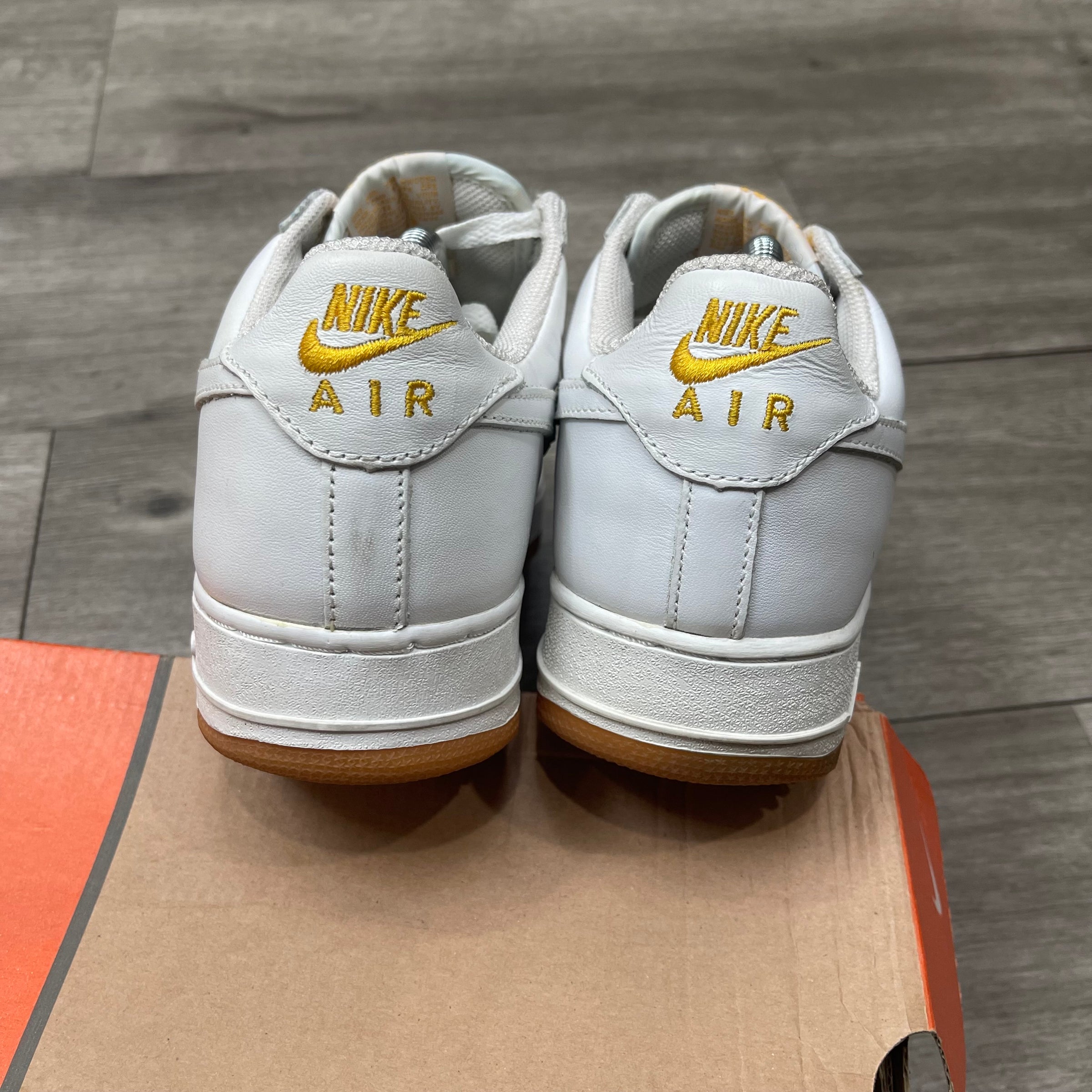 Nike Air Force 1 (2003) White/Canyon Gold Size 8.5 $80 | Archived SF