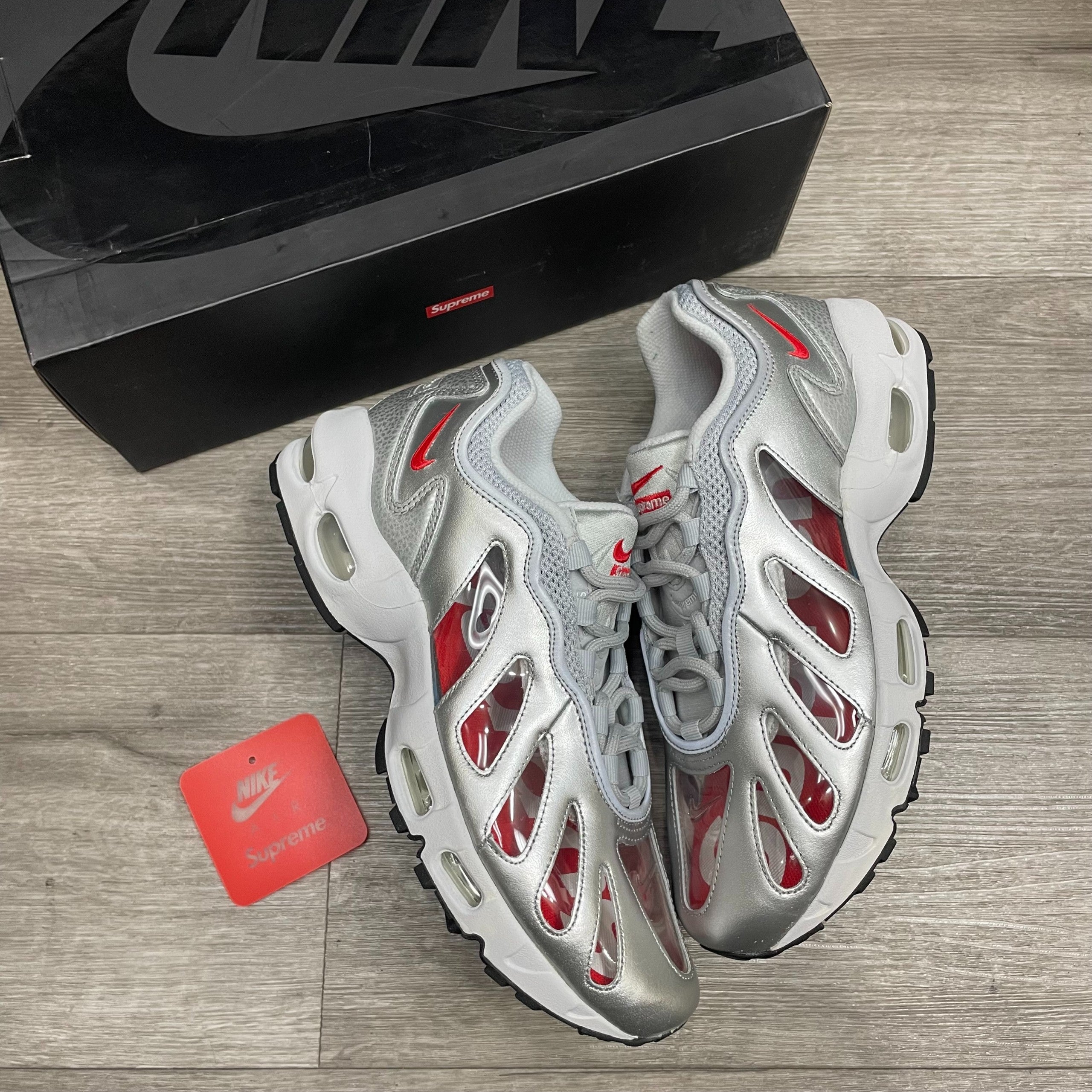 Nike Air Max 96 Supreme Silver Bullet Brand New Size 9 $120 (under