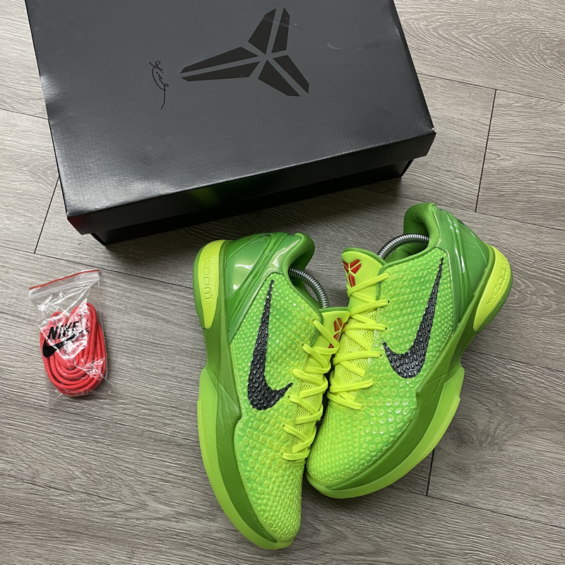kobe 6 grinch size 9