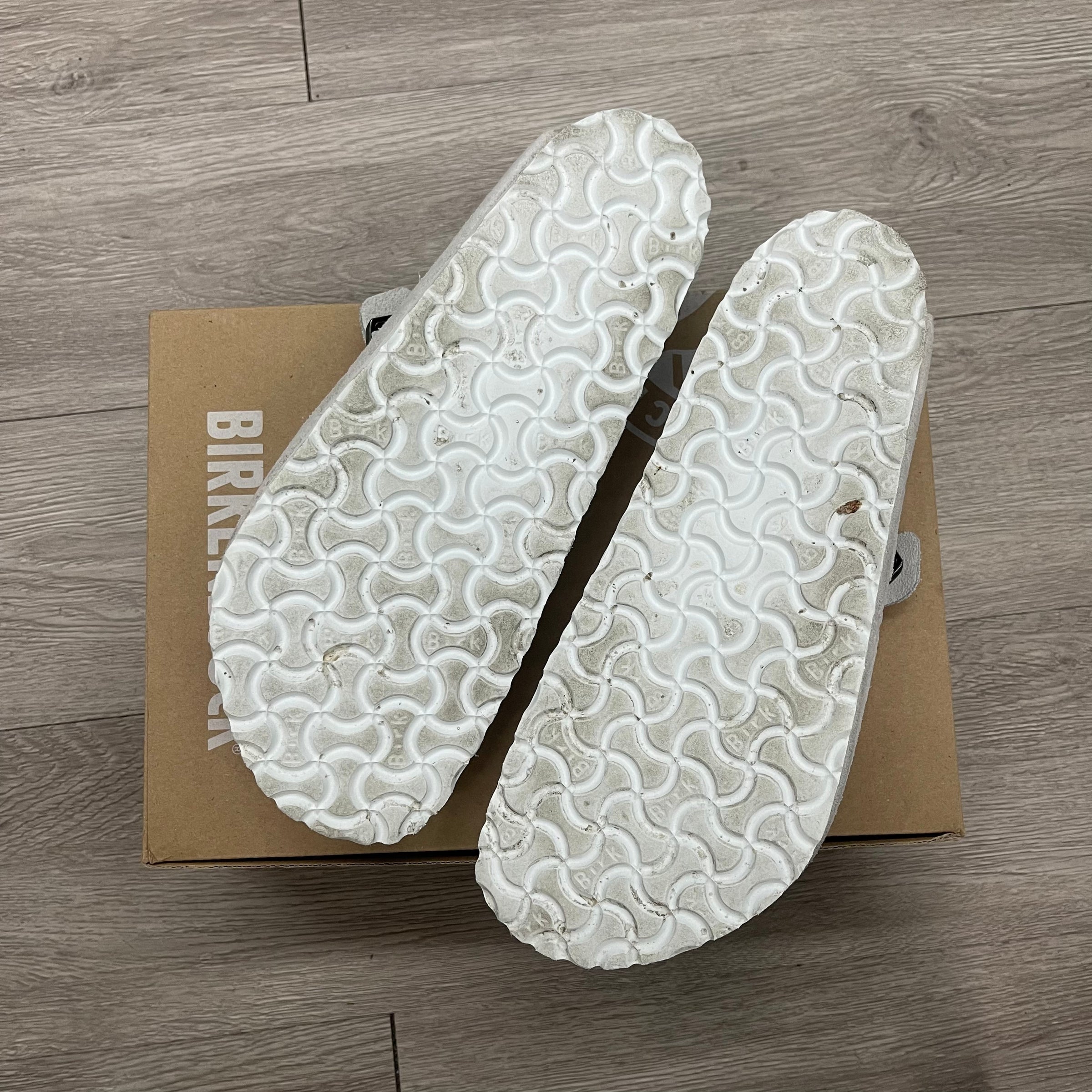 Stussy Birkenstock Bone Boston Size 41 (Fits 8.5-9) $350