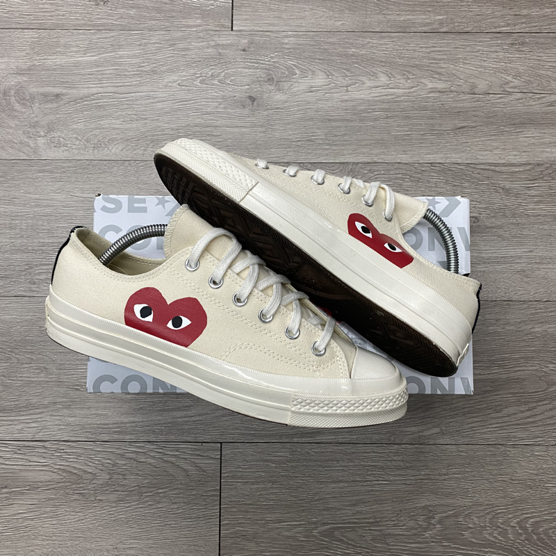 Cdg converse hot sale low sizing