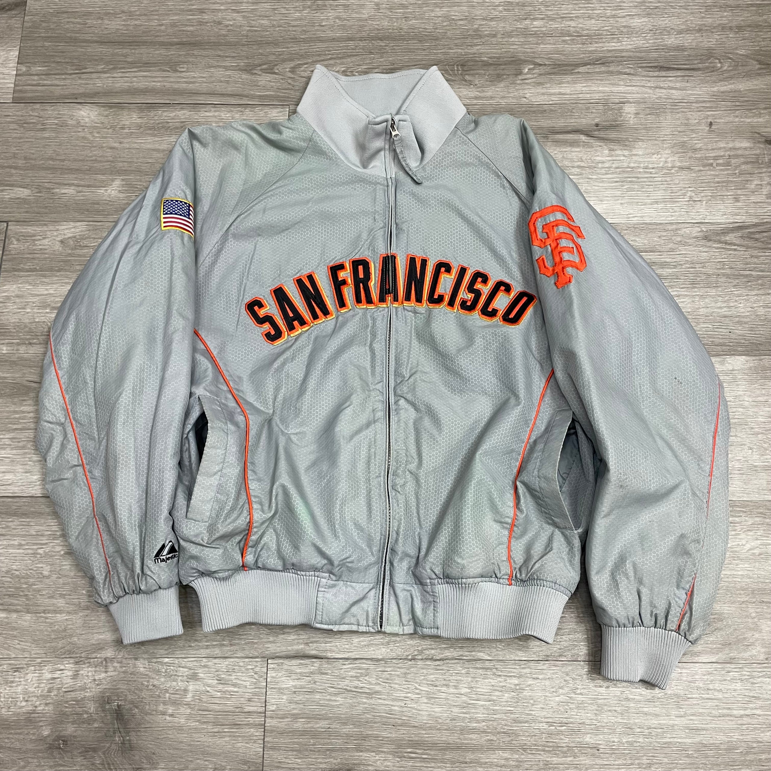 Sf giants majestic on sale jacket