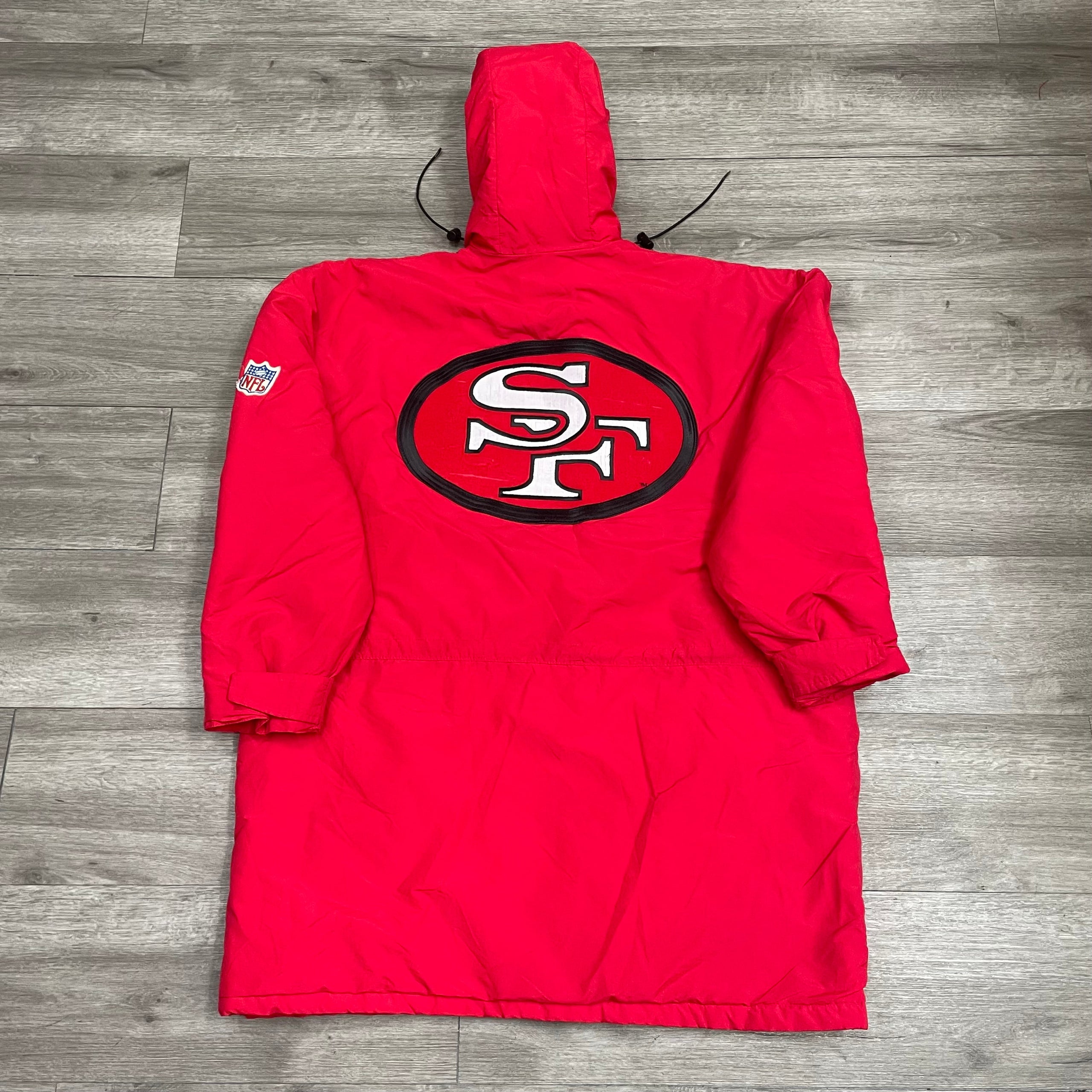 Vintage San Francisco on sale 49ers Parka Jacket XL