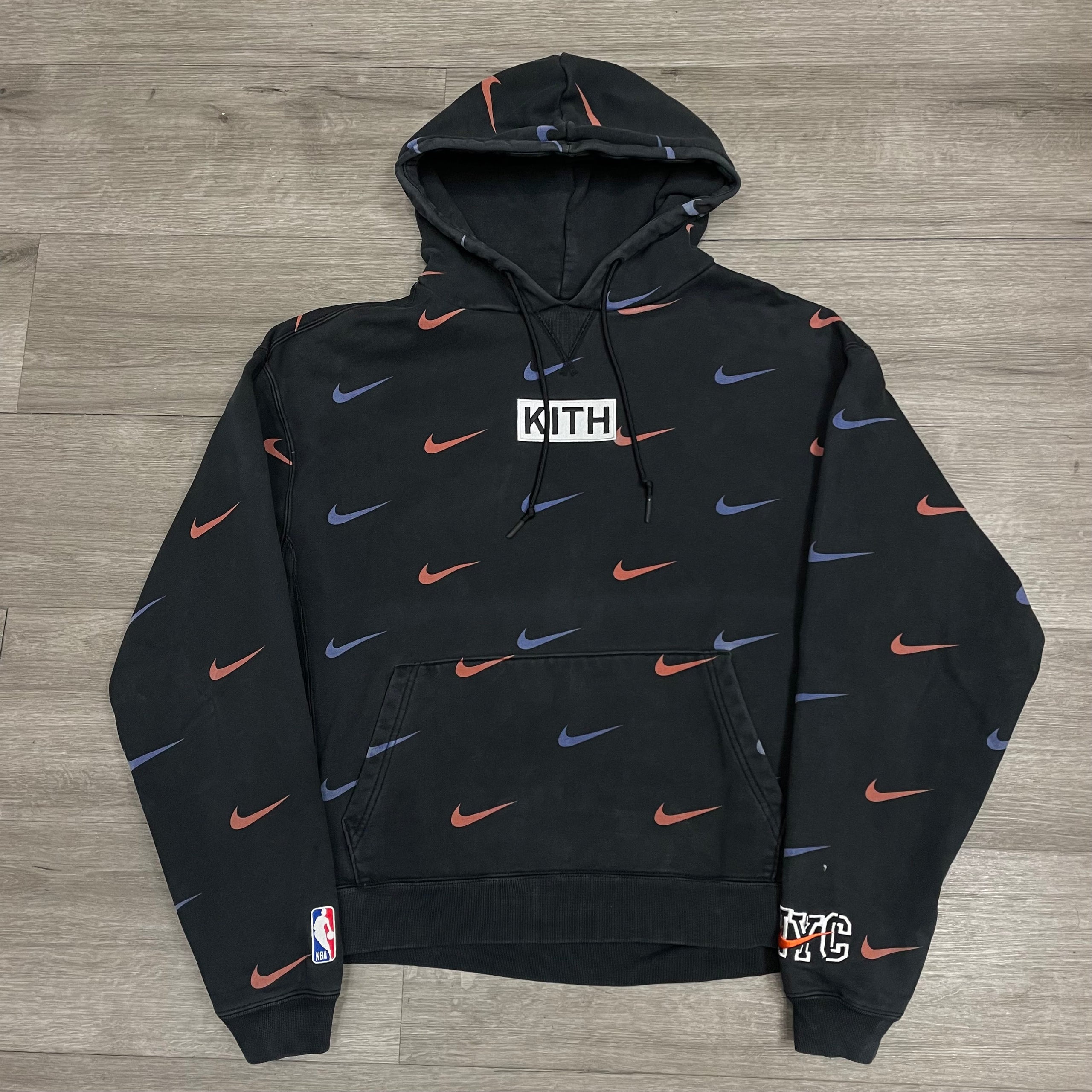 Kith Nike Hoodie Size Large Fits M L 100