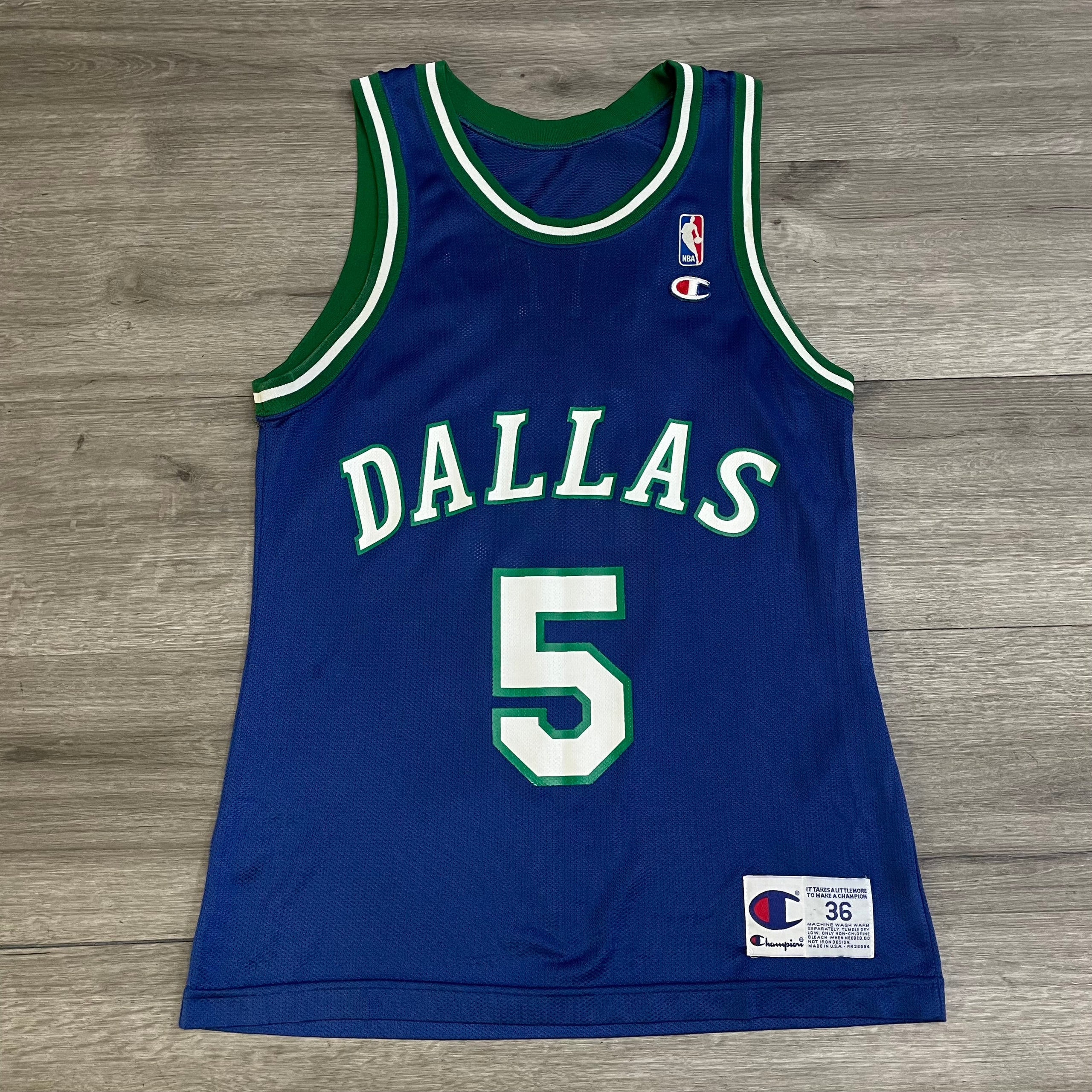 Champion Mavericks Jason Kidd Jersey Size Small 30