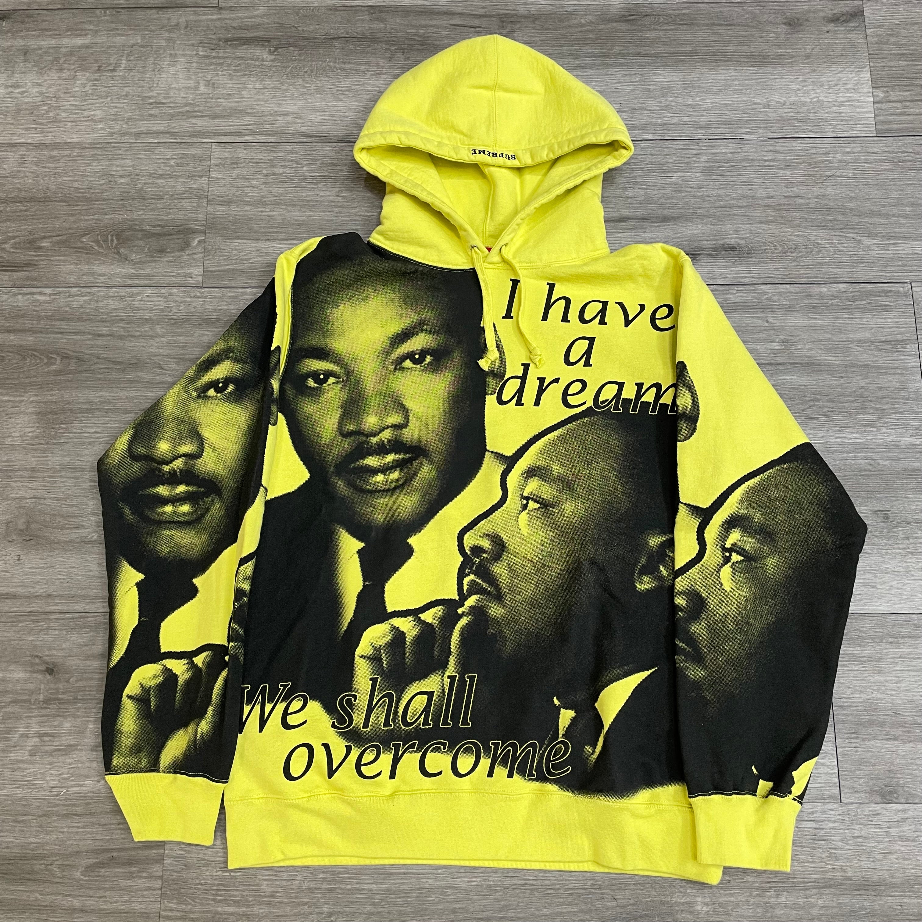 Supreme 18ss MLK Hooded Sweat 次ぐ Shirt 