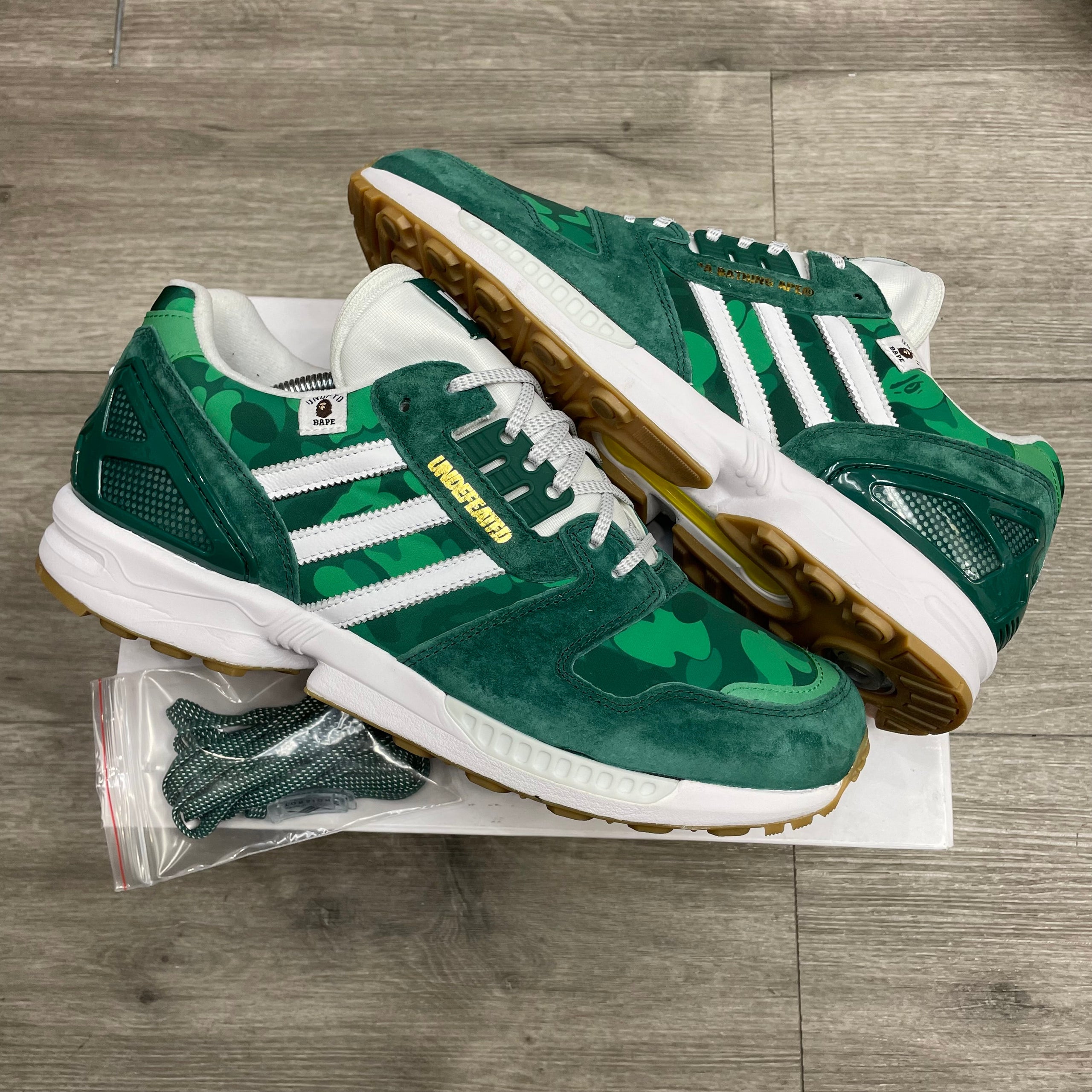 Adidas ZX 8000 BAPE Undefeated Worn Once Size 11.5 $150