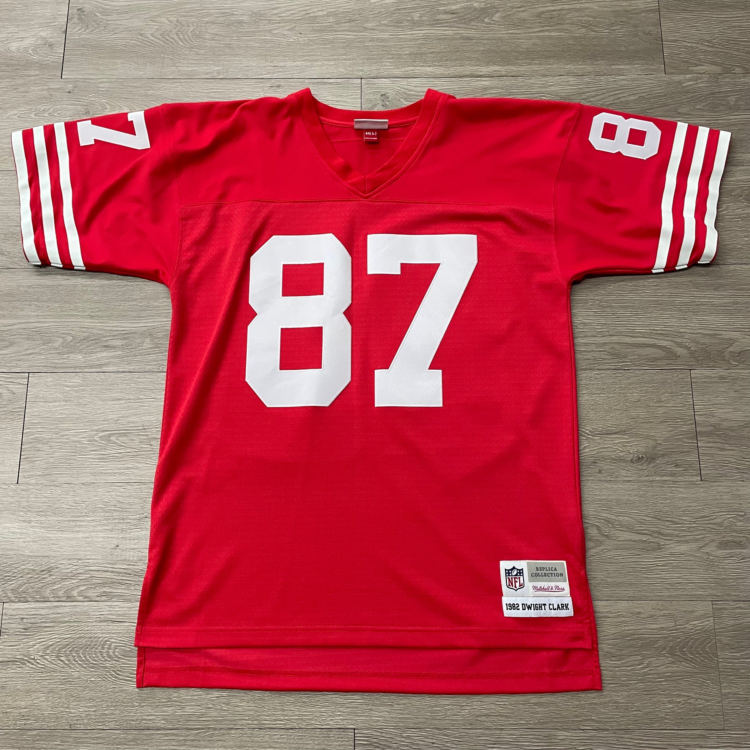 49ers Dwight Clark Jersey SzL $60